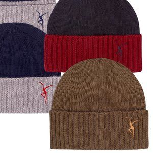 Olive Green / Brown DMB Beanie Cap with Logo